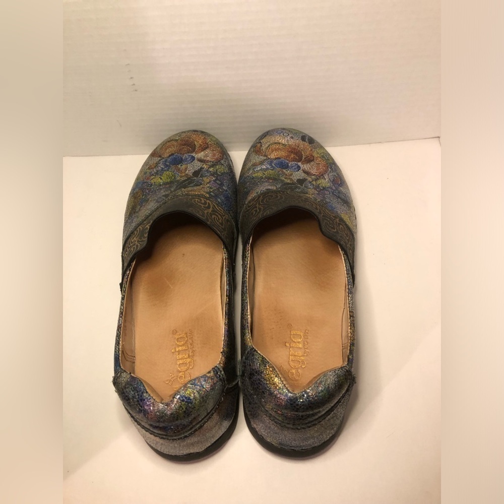 Alegria Colorful Women's Slip-On Shoes - Picture 11 of 16